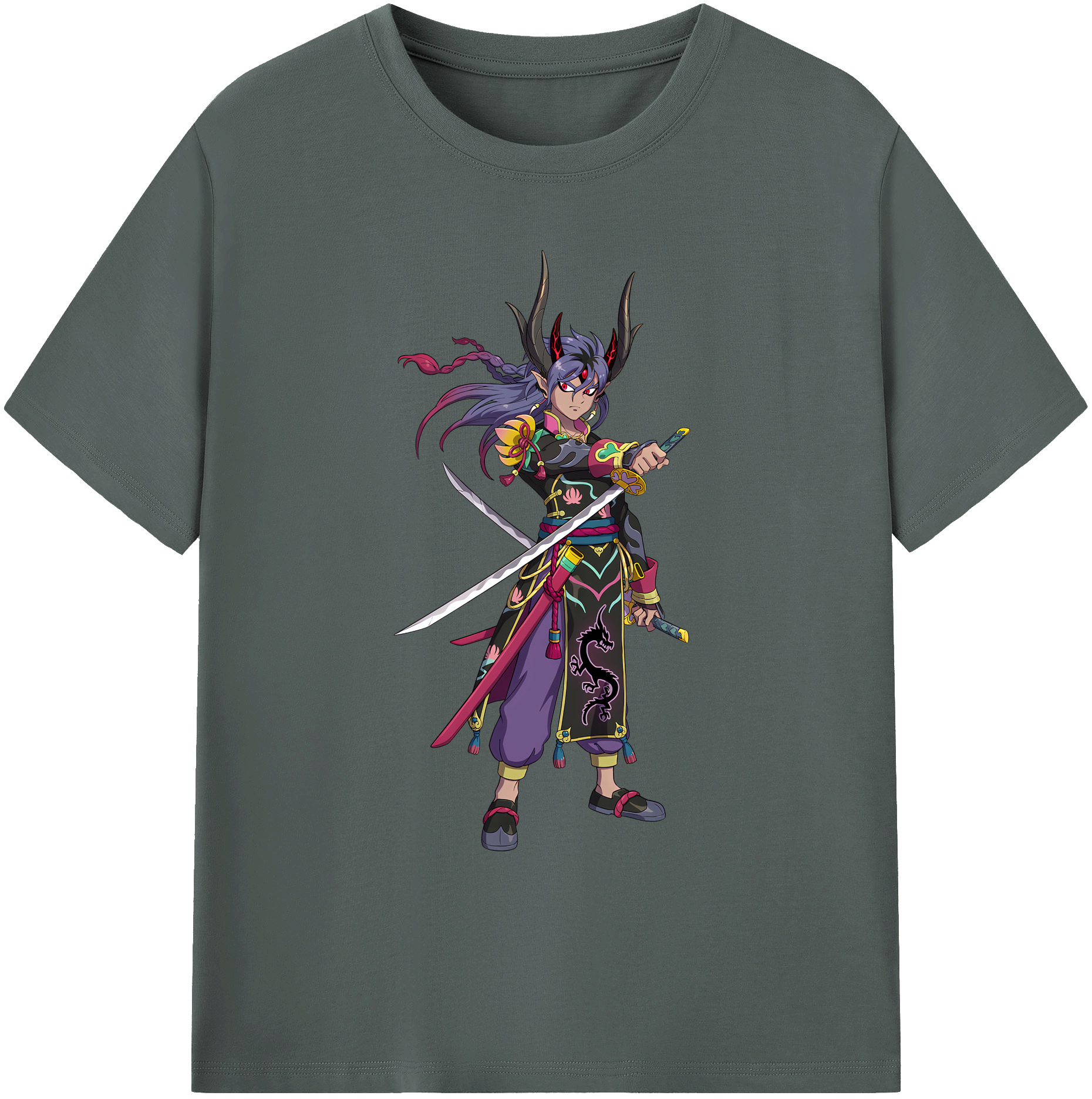（画像用） 妖怪ウォッチ Yo-kai Watch 綿100％ メンズ半袖Tシャツ｜肌触りやわらか＆通気性